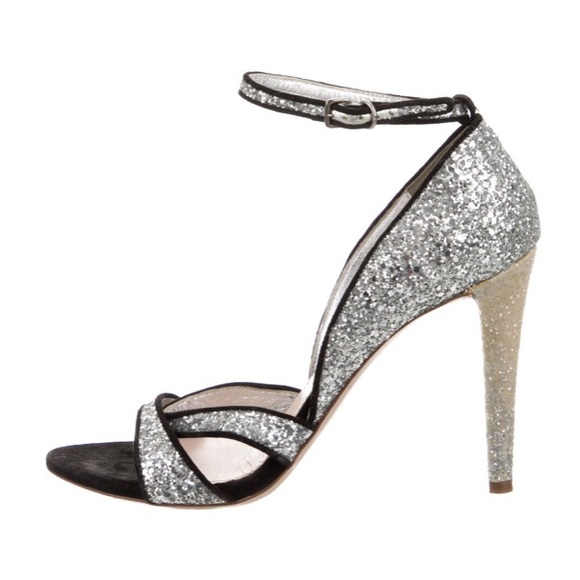 Miu Miu Glitter Heels - Picture 3 of 6
